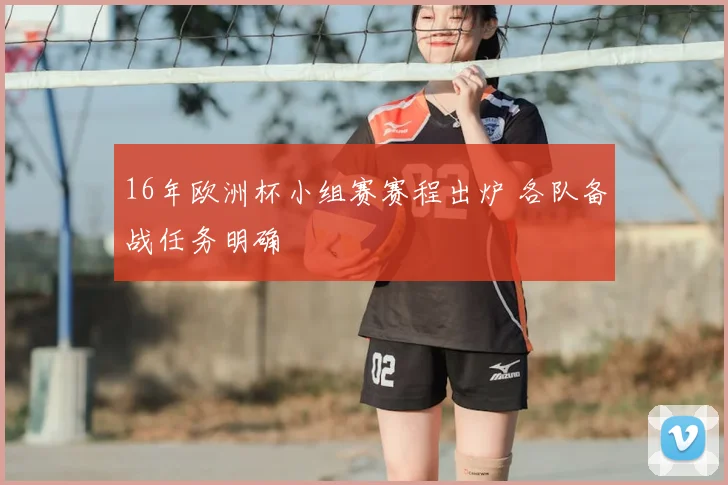 16年欧洲杯小组赛赛程出炉 各队备战任务明确